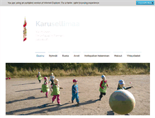 Tablet Screenshot of karusellimaa.fi